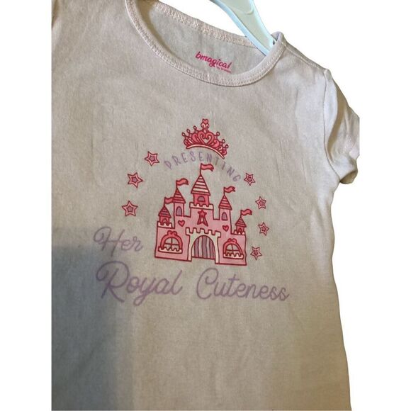 Nwt Bmagical Girls T Shirt 18-24M Royal Cuteness Princess Baby Girl Toddler Clot - Picture 3 of 6